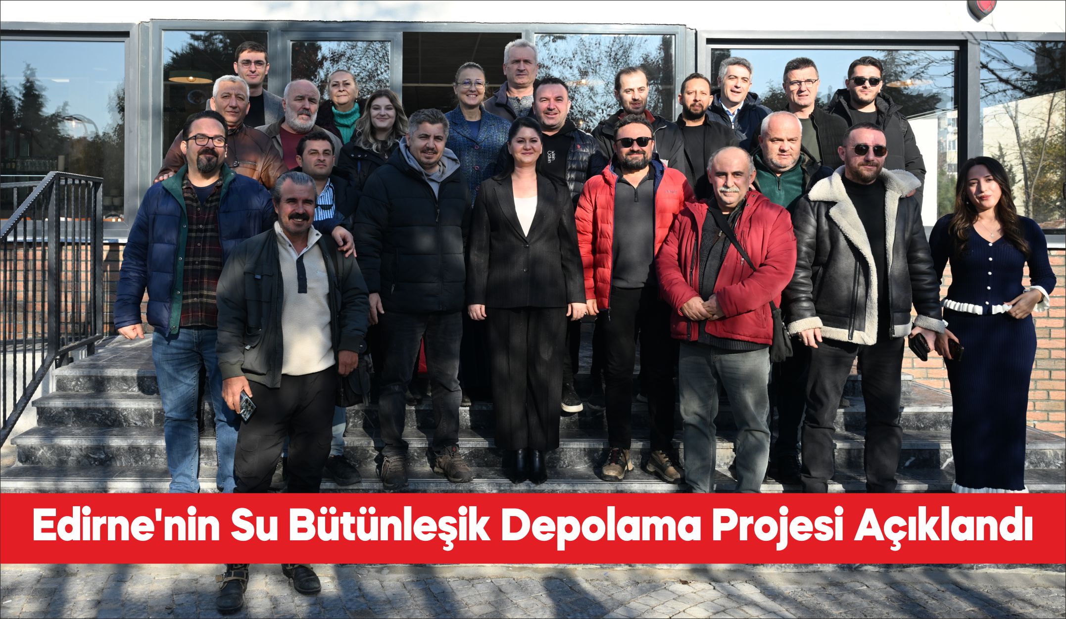 Edirne Belediye Başkanı Filiz Gencan, kentteki su depolarının tamamının birbirine