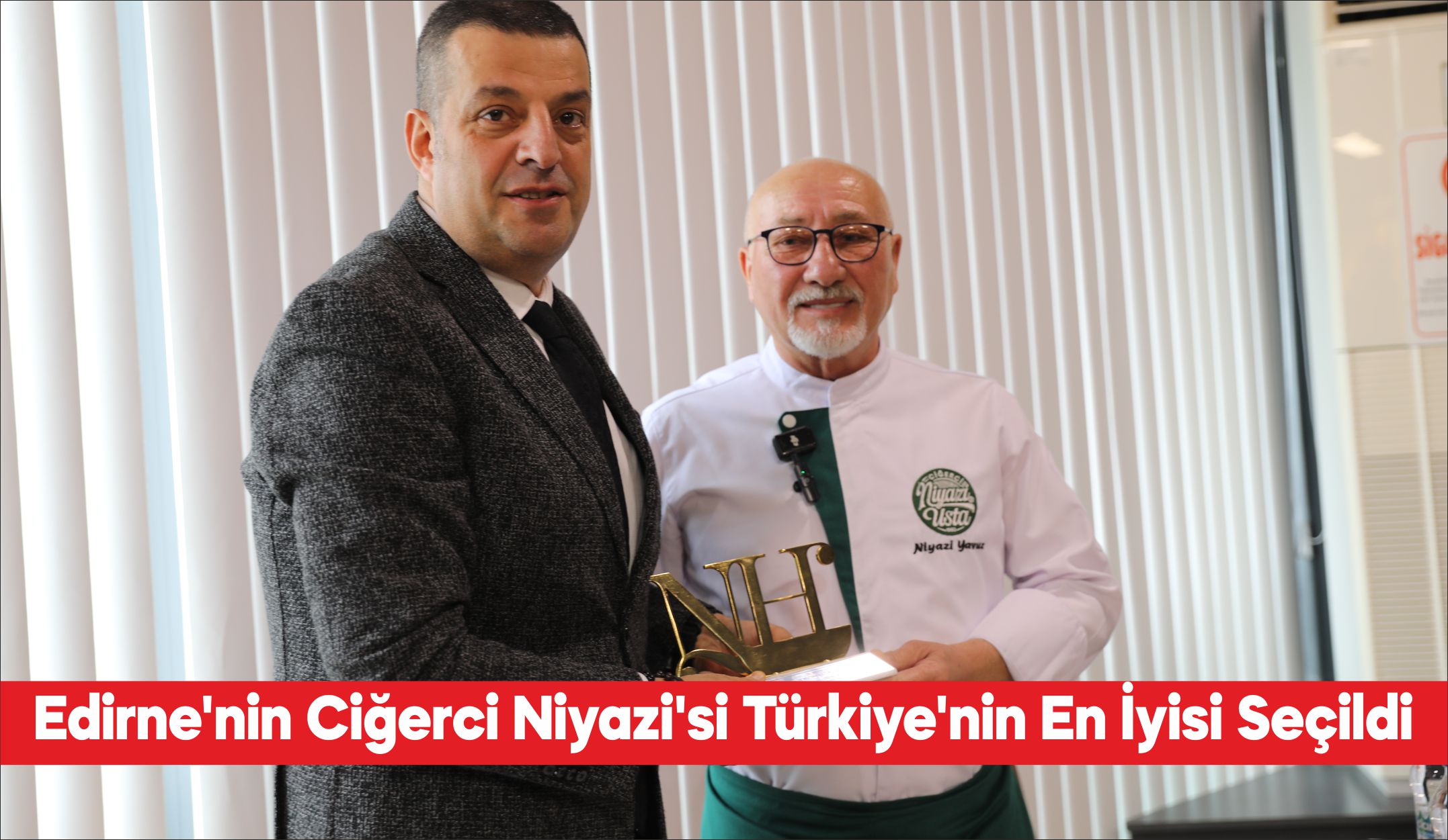 Edirne’de uzun yıllardır hizmet veren “Ciğerci Niyazi”, Türkiye Aşçılar ve
