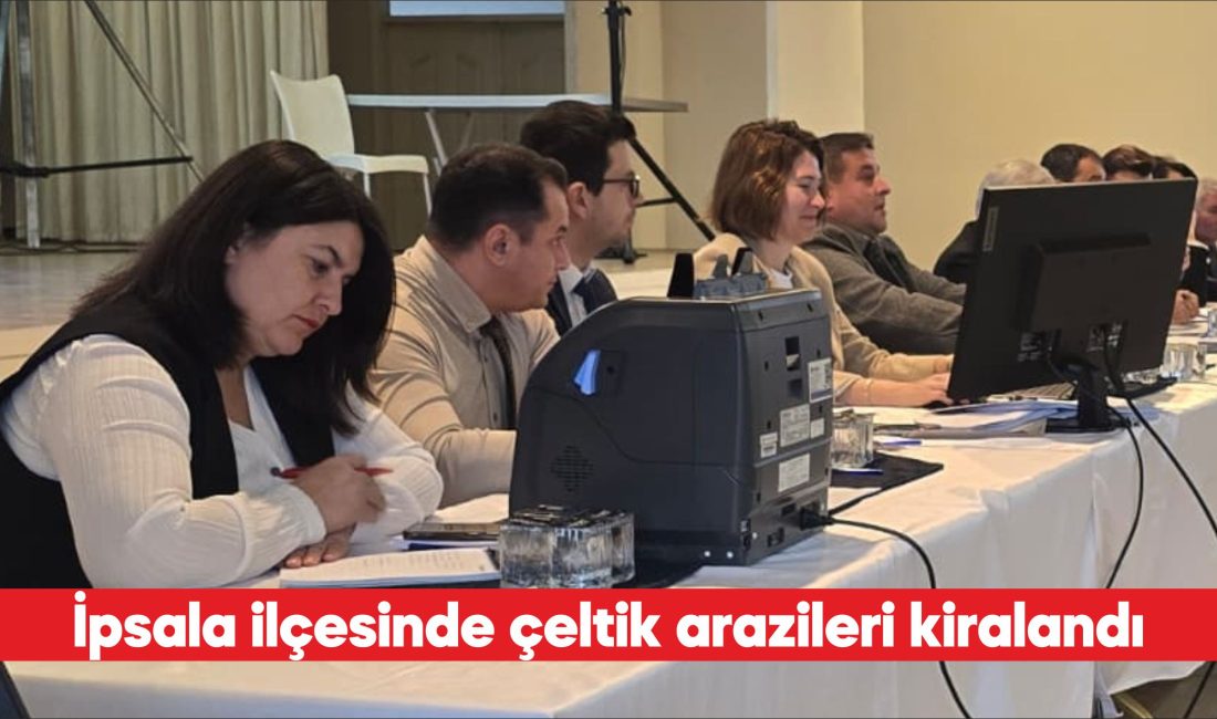 Edirne’nin İpsala ilçesinde çeltik ekimi için belediye arazilerini kiralama ihalesi