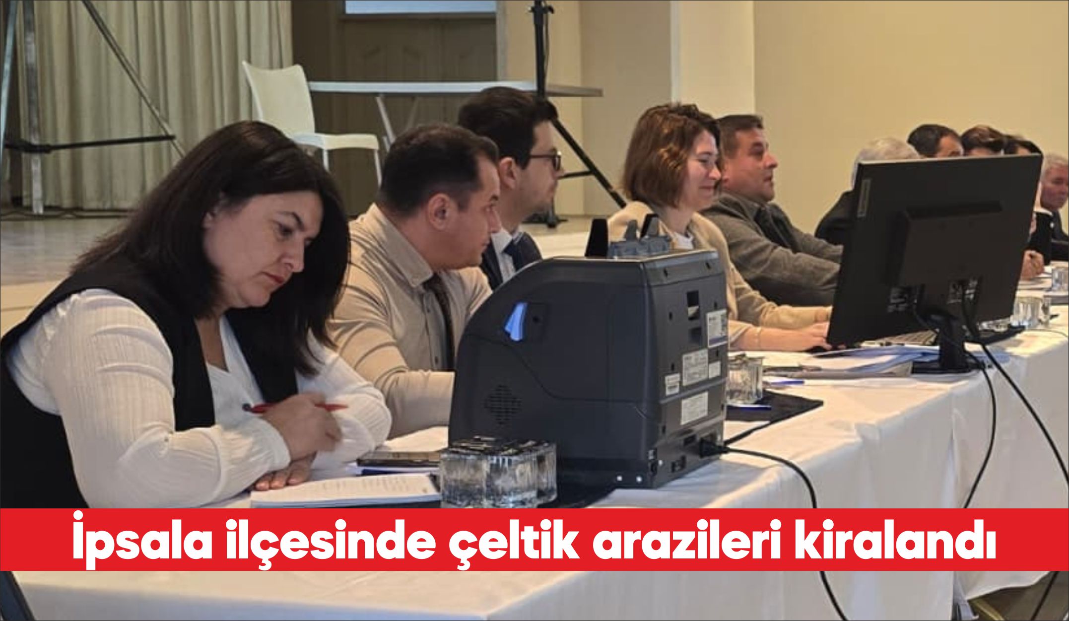 Edirne’nin İpsala ilçesinde çeltik ekimi için belediye arazilerini kiralama ihalesi