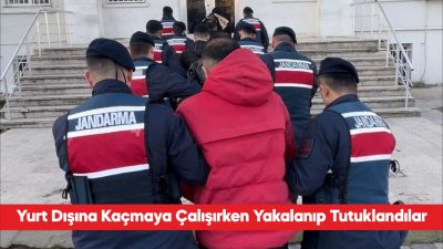 Edirne’nin Uzunköprü ilçesinde yurt dışına kaçmaya çalışırken yakalanan 5 şüpheli
