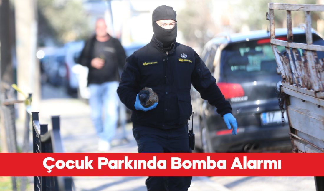Çanakkale’deki bir çocuk parkında patlamamış mühimmat bulundu. Kent merkezinde Barbaros