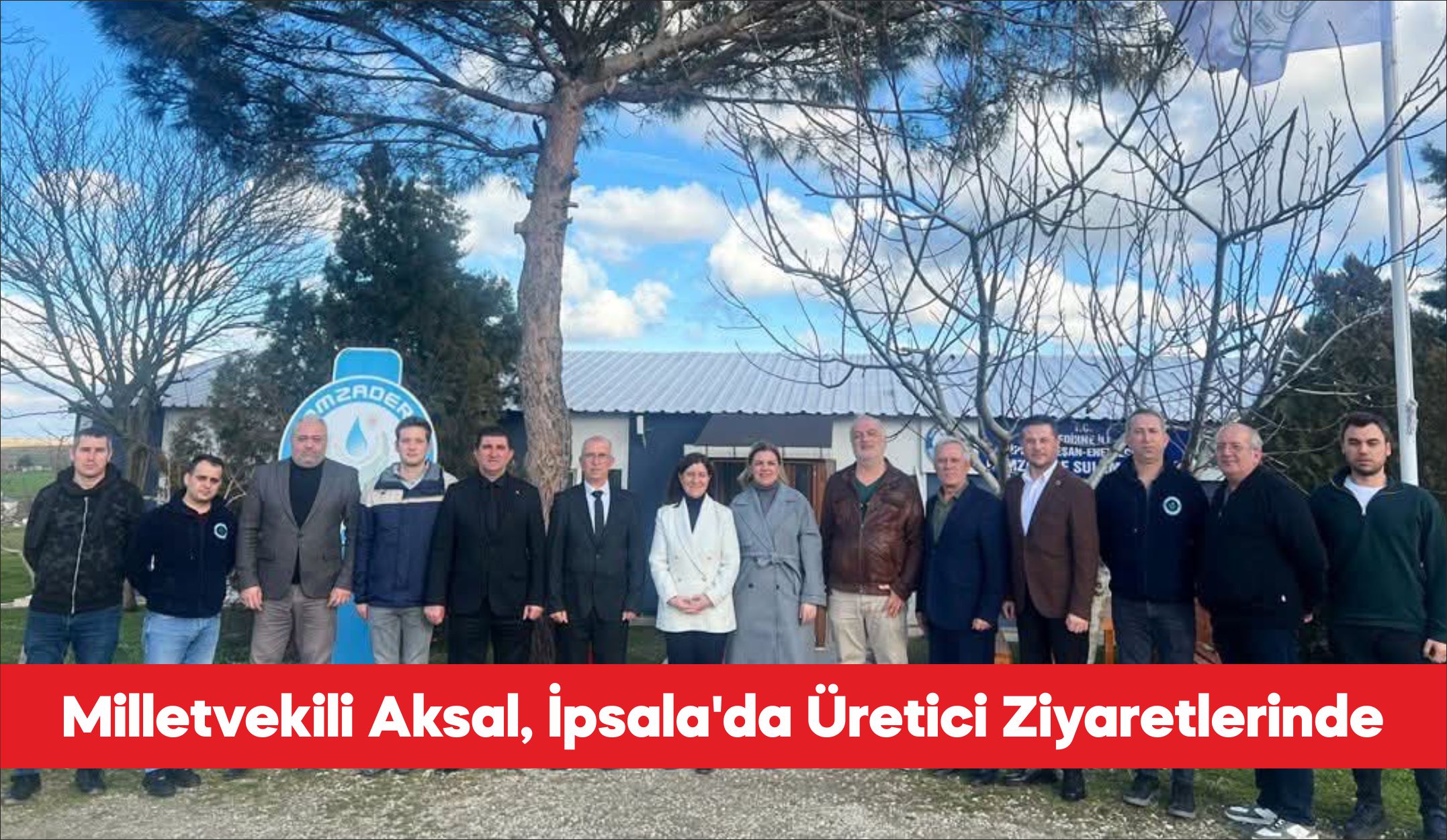 AK Parti Edirne Milletvekili Fatma Aksal, İpsala ilçesinde ziyaretlerde bulundu.