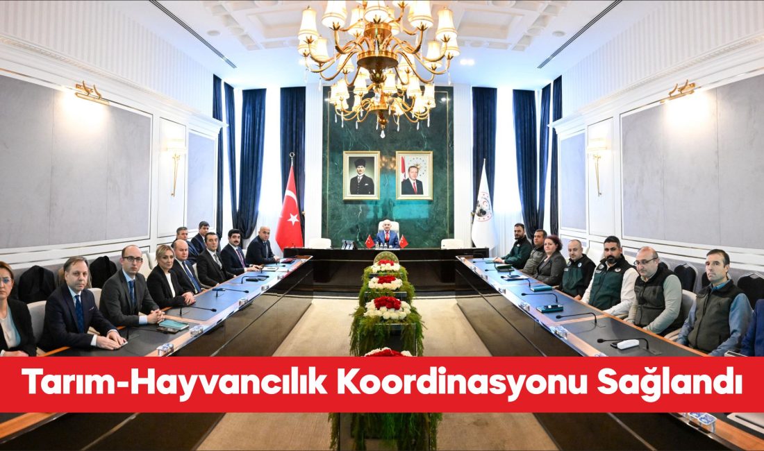 Kırklareli’nde Tarım ve Hayvancılık Koordinasyon Kurulu Toplantısı gerçekleştirildi. Vali Uğur