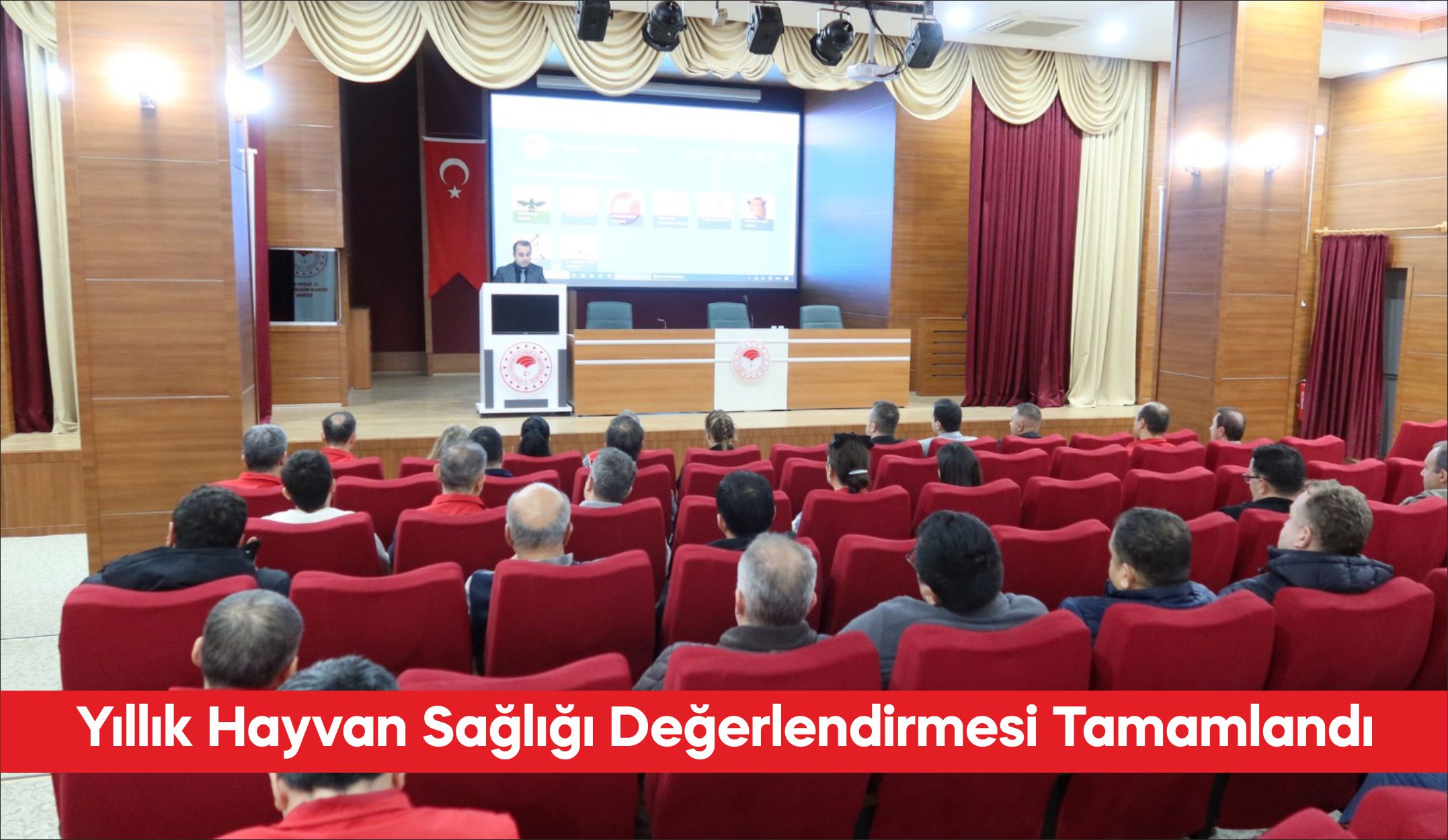 Edirne’de Hayvan Hastalıkları ile Mücadele Yıllık Değerlendirme Toplantısı yapıldı. Tarım