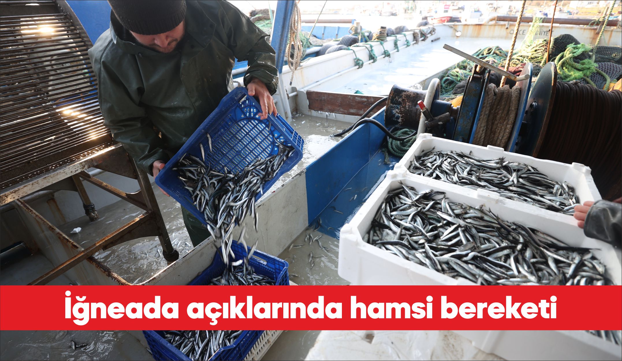 Karadeniz’e sahili bulunan Kırklareli’nin Demirköy ilçesine bağlı İğneada beldesi açıklarında