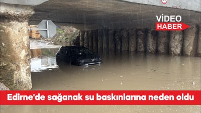 Meteoroloji Genel Müdürlüğünün “sarı” kodlu uyarıda bulunduğu kentte sabah başlayan
