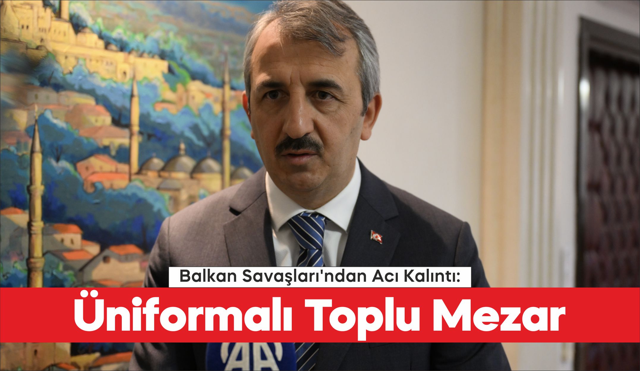 Edirne Valisi Yunus Sezer, Edirne Sarayı’nın ihyasına yönelik yapılan kazı