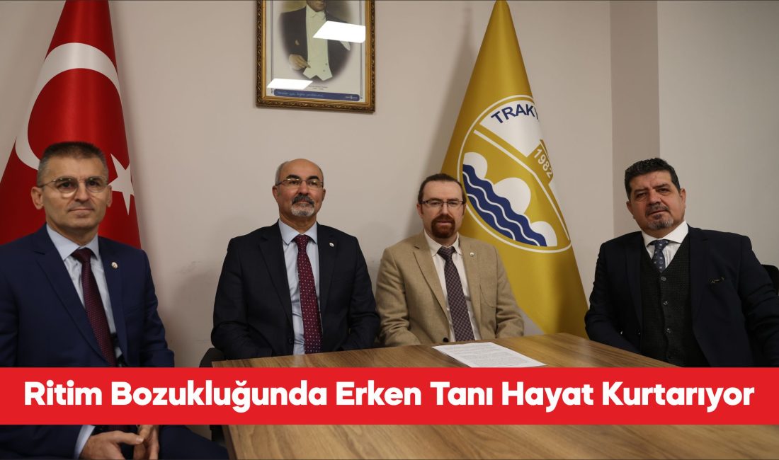 Trakya Üniversitesi (TÜ) Tıp Fakültesi Hastanesinin “aritmi polikliniği” tanıtıldı. TÜ