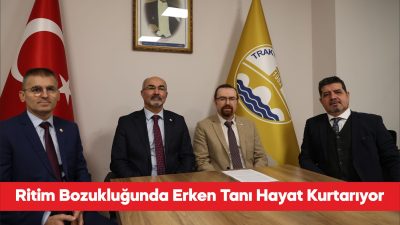 Trakya Üniversitesi (TÜ) Tıp Fakültesi Hastanesinin “aritmi polikliniği” tanıtıldı. TÜ