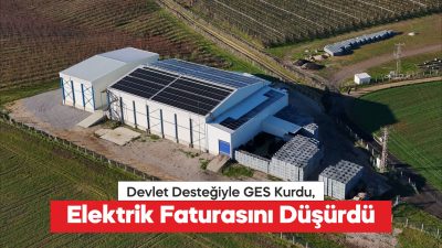 Kırklareli’nde elmaların muhafaza edildiği bir soğuk hava deposu işletmesi, kurduğu