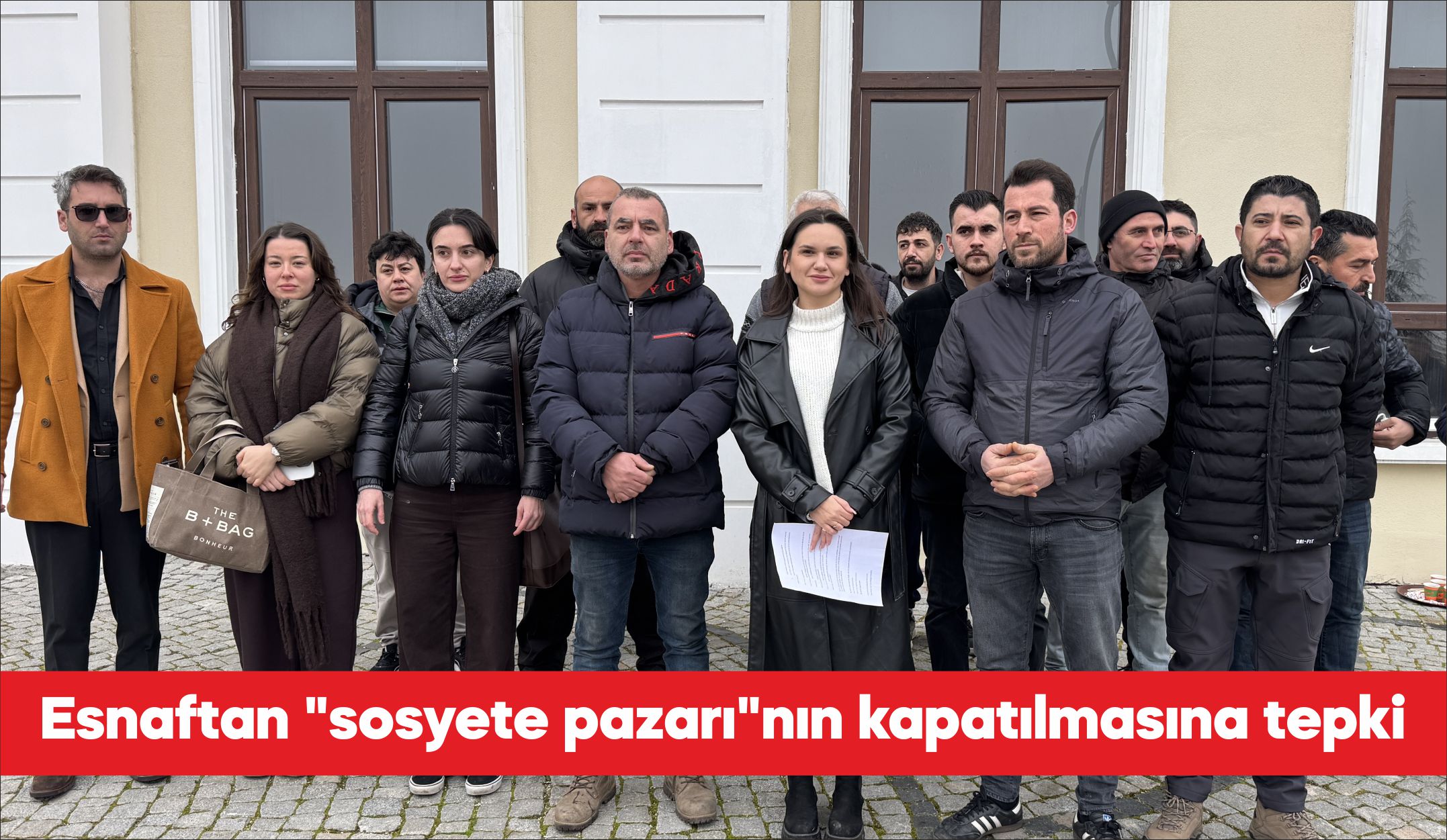 Edirne’de esnaf, “sosyete pazarı” olarak bilinen ve Bulgaristan ile Yunanistan’dan