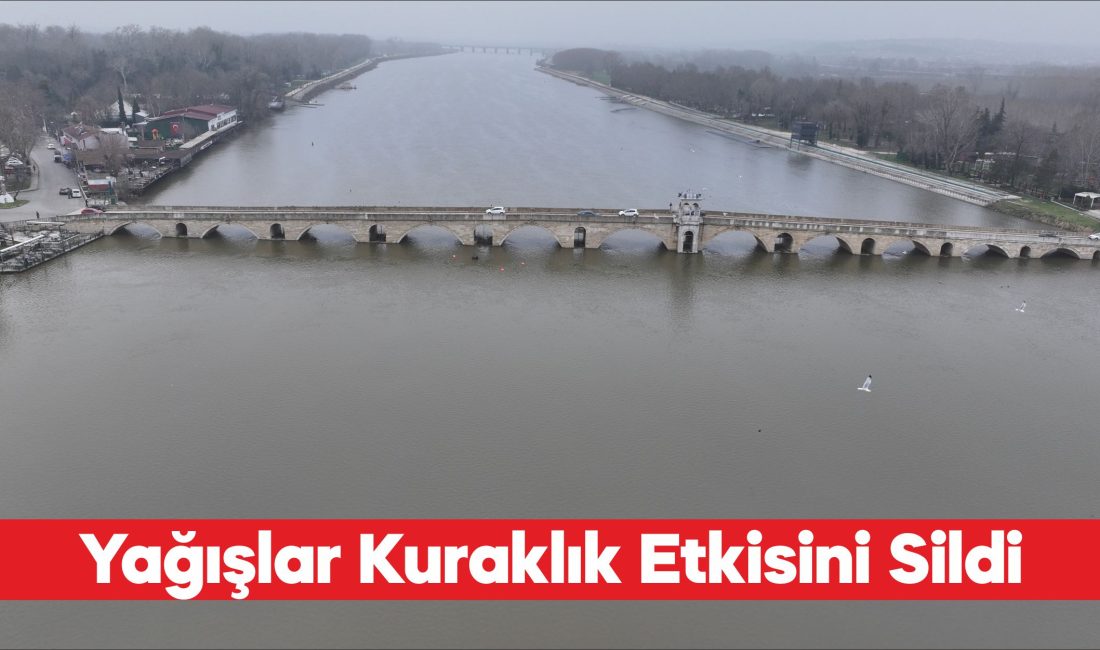 Meriç ve Tunca nehirlerinin debisi, Edirne ile nehirlerin kaynağını aldığı