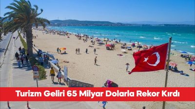 Türkiye'nin turizm geliri, 2025'te bir önceki yıla göre yüzde 6,8