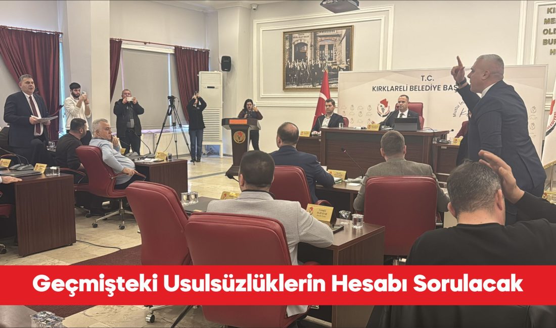 Kırklareli Belediye Başkanı Derya Bulut, geçmişte belediyede usulsüzlük yapanları tespit