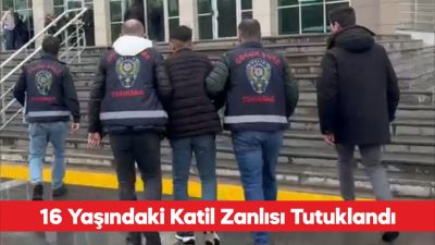 Tekirdağ’ın Süleymanpaşa ilçesinde av tüfeğiyle vurulan 16 yaşındaki kişinin katil
