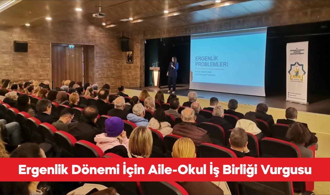 Tekirdağ’da “Ergenlik Problemleri” konulu seminer düzenlendi. Yahya Kemal Beyatlı Kültür