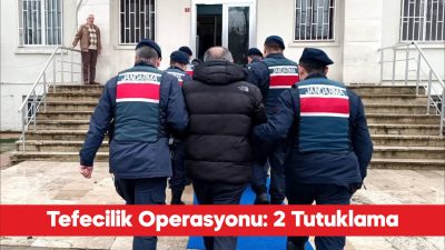 Edirne’nin Uzunköprü ilçesinde tefecilik operasyonunda yakalanan 4 şüpheliden 2’si tutuklandı.