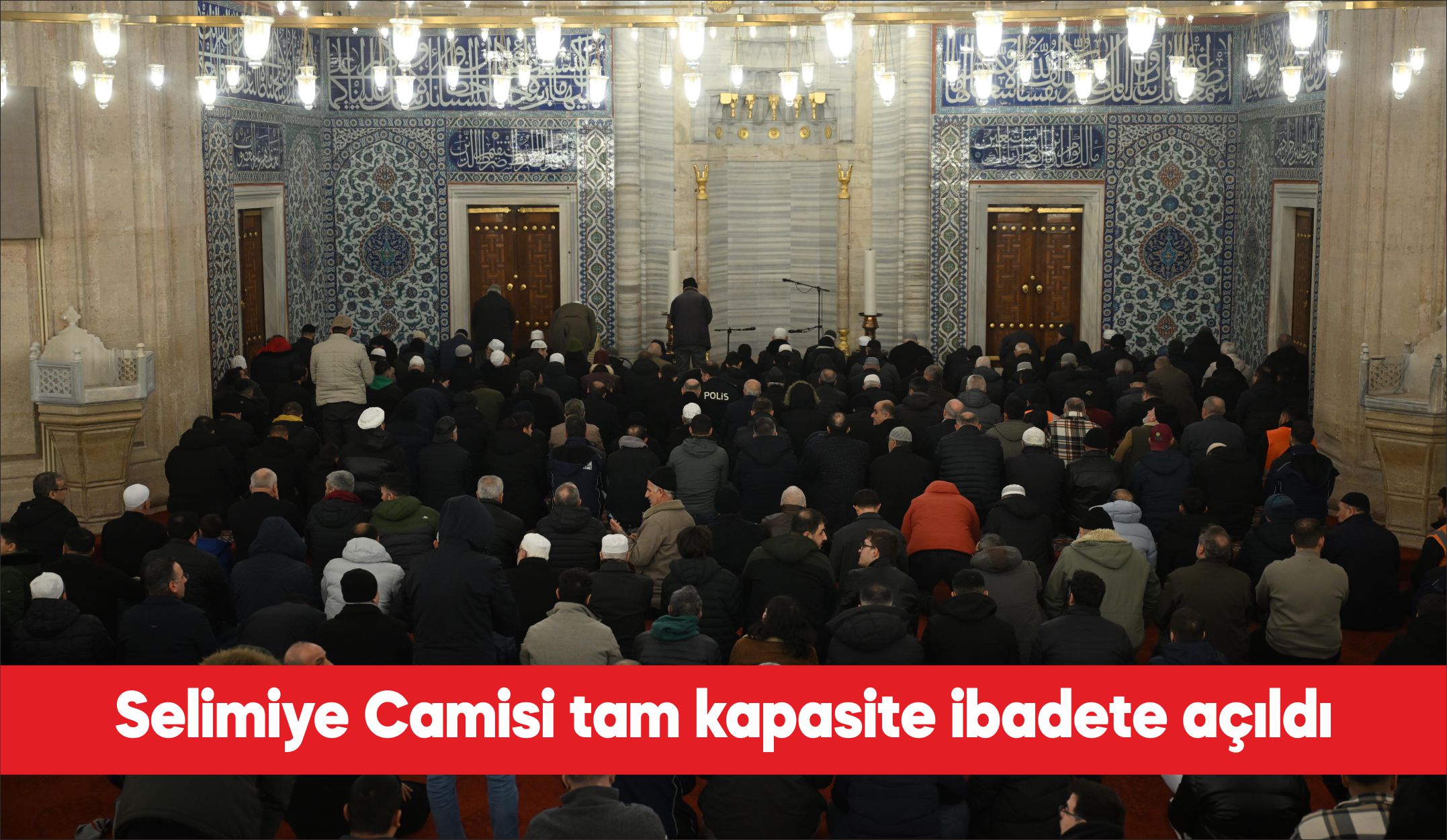 Restorasyonuna kasım 2021’de başlanan ve çalışmalar süresince kısmi ibadete açık
