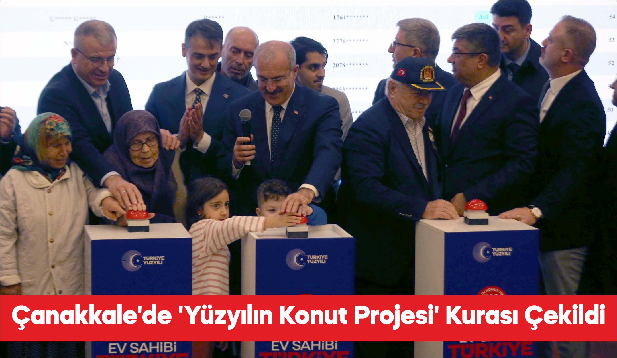 “Yüzyılın Konut Projesi” kapsamında Çanakkale’de inşa edilecek 3 bin 276