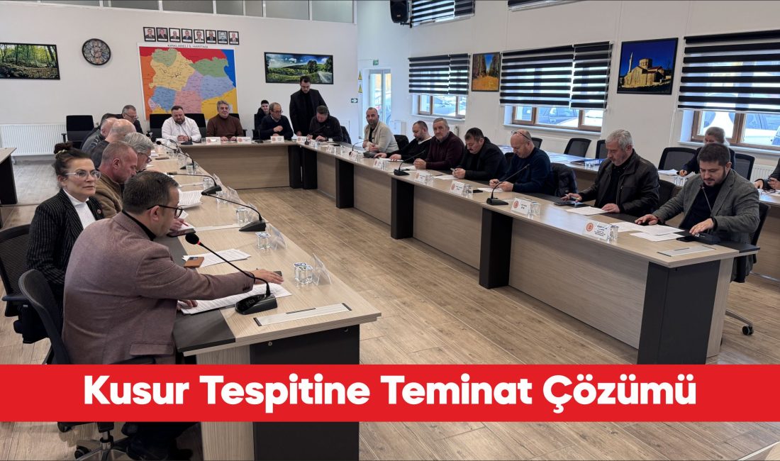 Kırklareli İl Genel Meclisi, bir trafik kazasında mahkemece kusurulu bulunan