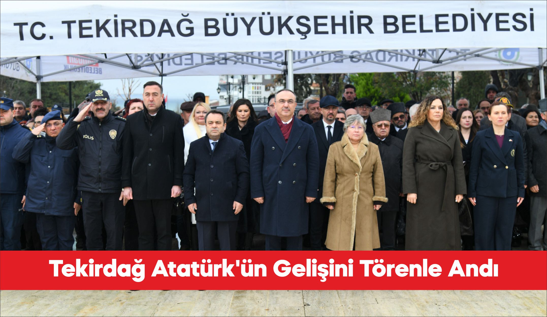 Büyük Önder Gazi Mustafa Kemal Atatürk’ün Tekirdağ’a gelişinin 111. yıl