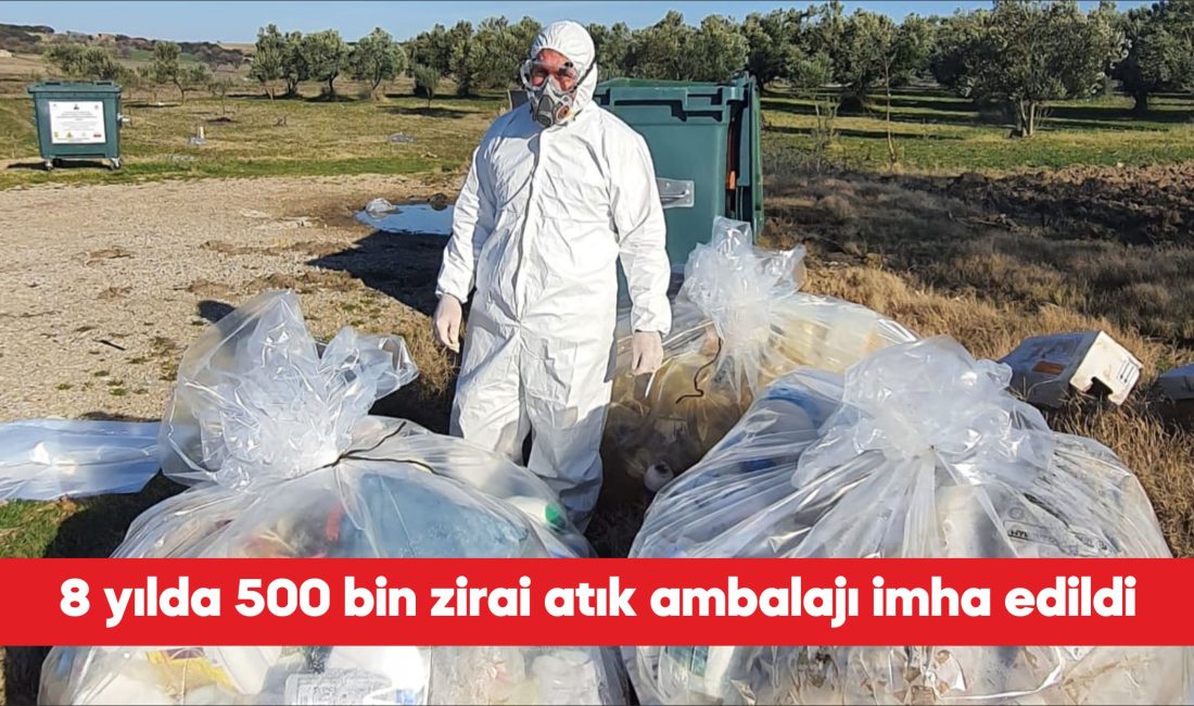 Çanakkale Tarım ve Orman Müdürlüğü tarafından 2018’de başlatılan “Zirai İlaç