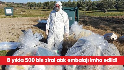 Çanakkale Tarım ve Orman Müdürlüğü tarafından 2018’de başlatılan “Zirai İlaç
