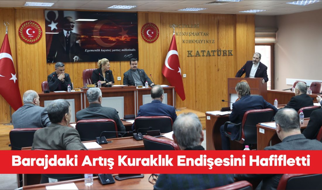 Edirne’de son günlerde etkili olan yağmurun ardından kar yağışı, baraj