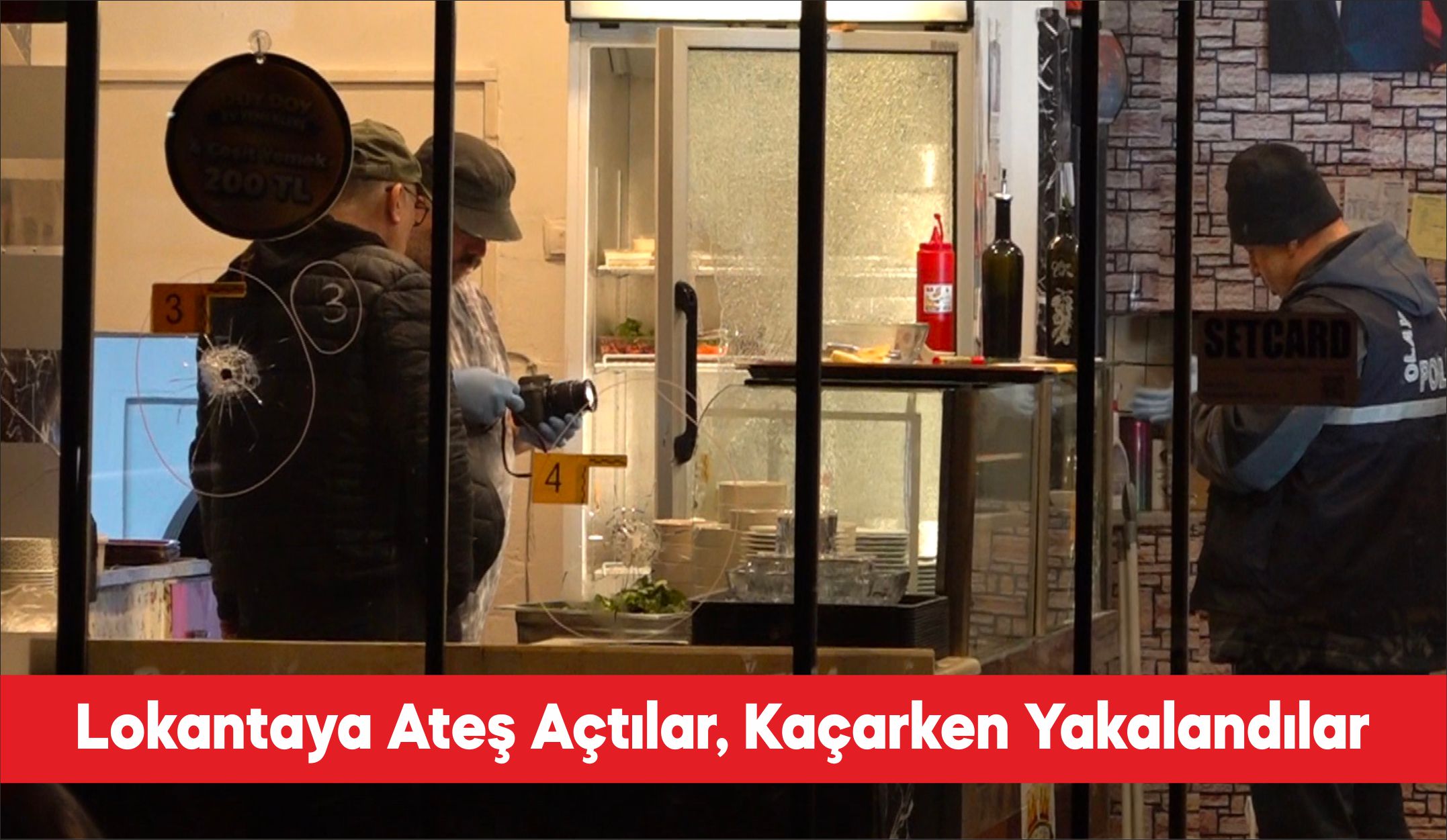 Çanakkale’de bir lokantaya düzenlenen silahlı saldırı sonucu 1 kişi yaralandı.İsmetpaşa