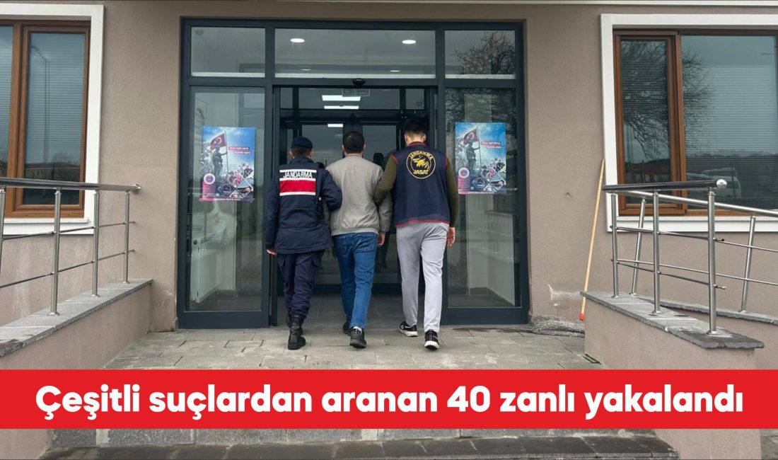 Çanakkale’de yakalanan çeşitli suçlardan aranan 40 şüpheliden 11’si tutuklandı. İl