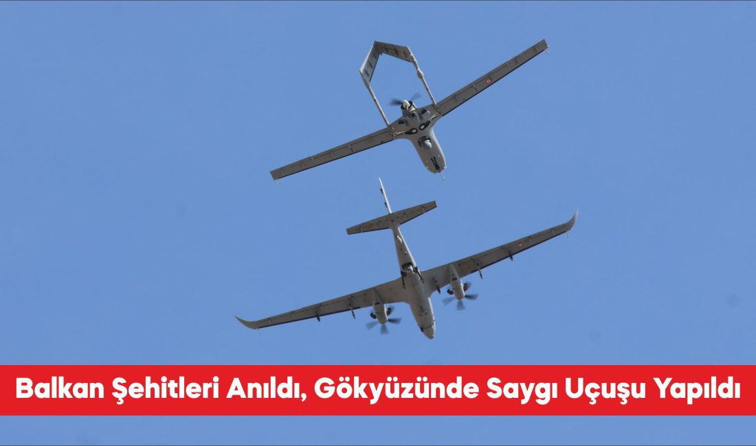 Edirne’de Kara Kuvvetleri Komutanı Orgeneral Metin Toker’in katılımıyla, Balkan Şehitlerini