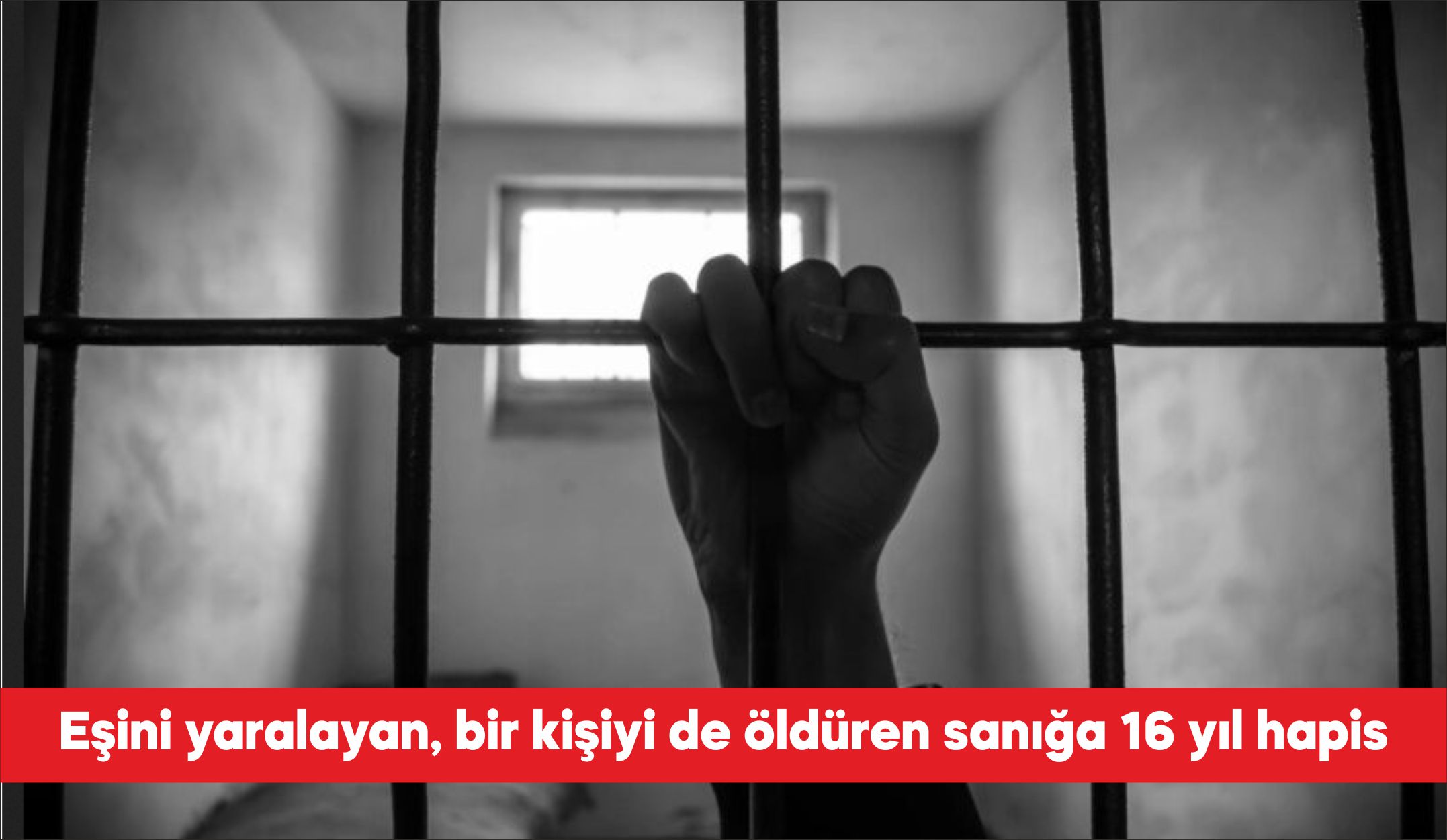 Tekirdağ’ın Çorlu ilçesinde bir kişiyi öldürüp eşini yaralayan sanık 16