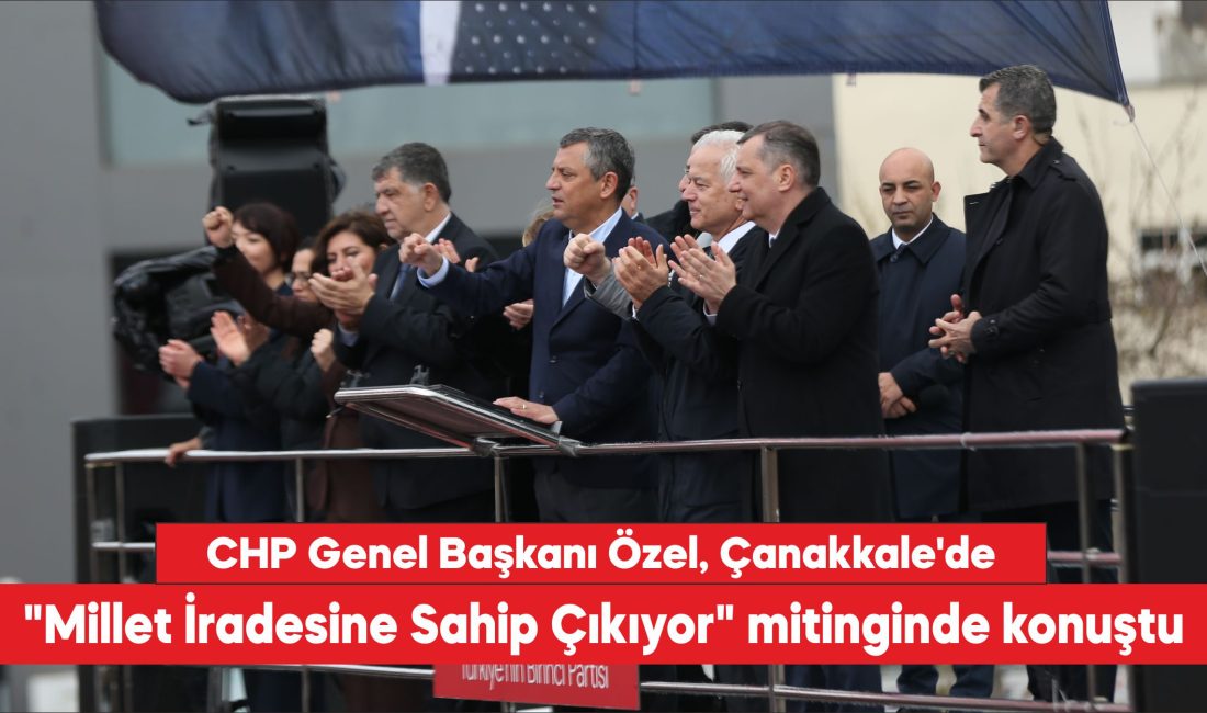 CHP Genel Başkanı Özgür Özel, Uşak, Kocaeli ve Ankara’da düzenlenen