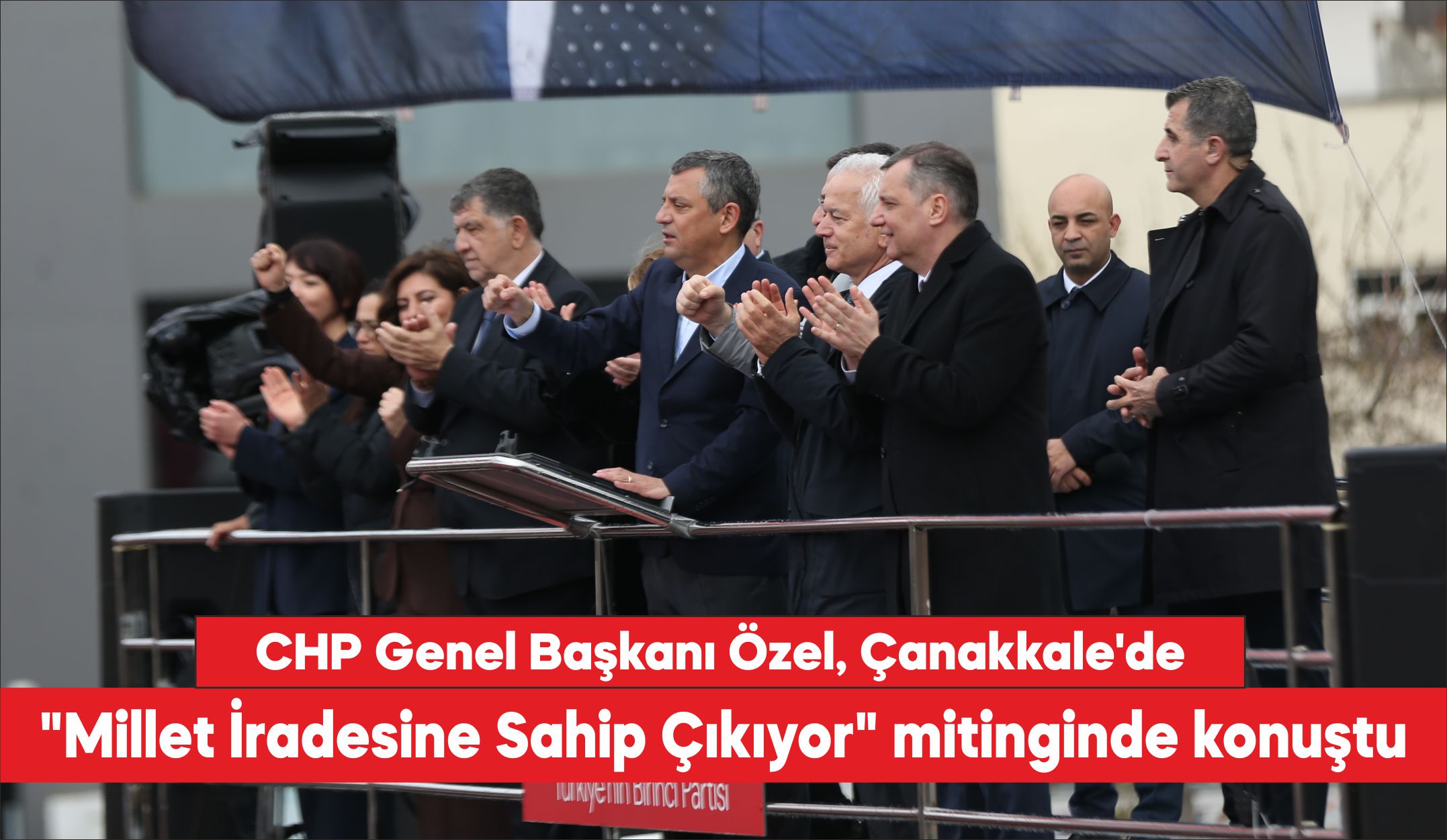CHP Genel Başkanı Özgür Özel, Uşak, Kocaeli ve Ankara’da düzenlenen