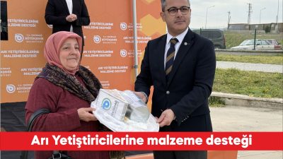 Tekirdağ Büyükşehir Belediyesi tarafından 674 arıcıya malzeme desteği sağlandı. Arı