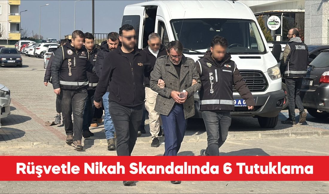Kırklareli’nde yabancı uyruklu kişilerin rüşvet karşılığında nikahlarının kıyıldığı iddiasına ilişkin