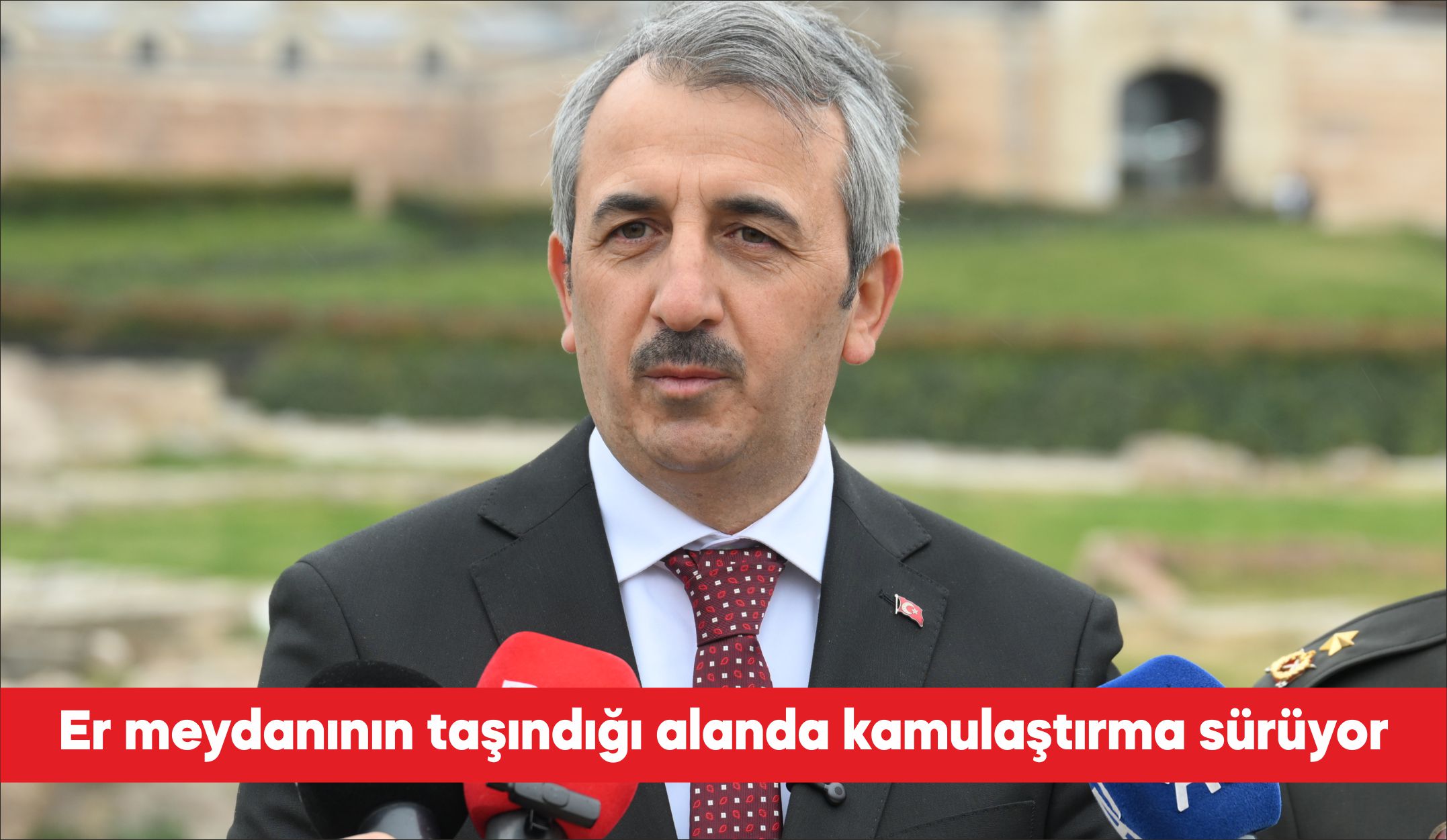 Edirne Valisi Yunus Sezer, Tarihi Kırkpınar Yağlı Güreşleri’nin yapıldığı er