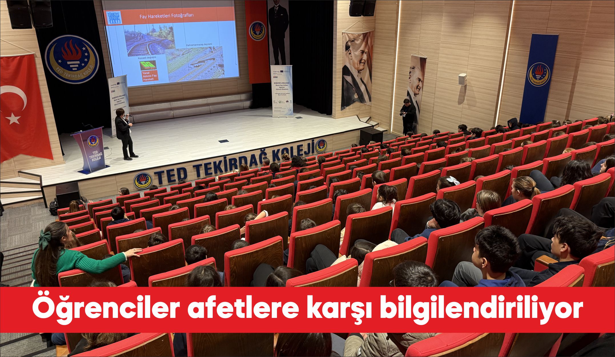 Tekirdağ Büyükşehir Belediyesi, “Karadeniz Doğal Afetlere Karşı Birleşiyor” projesi kapsamında