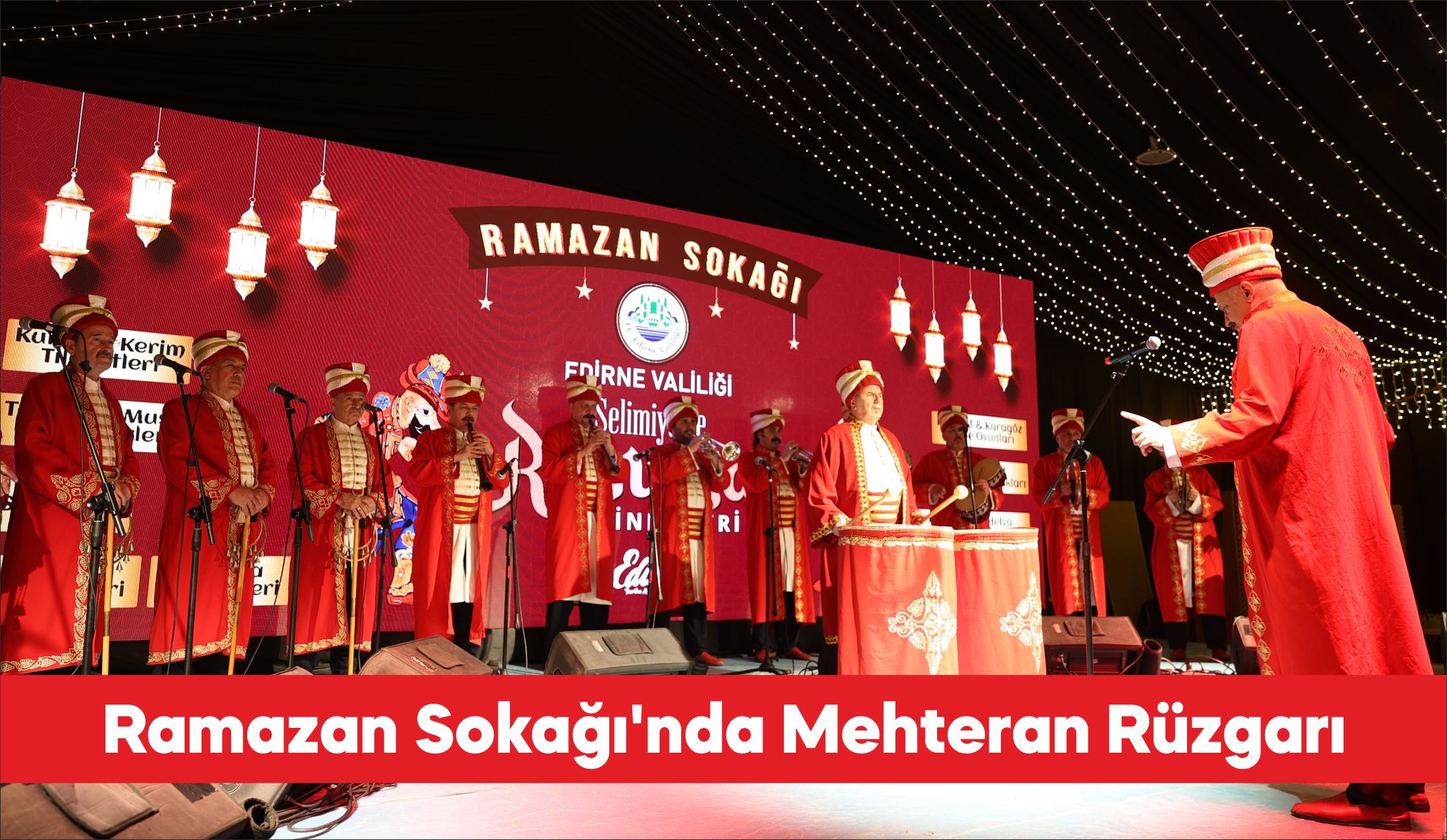 İstanbul Tarihi Türk Müziği Topluluğu, Selimiye Meydanı’nda “Ramazan Vakti Mehter
