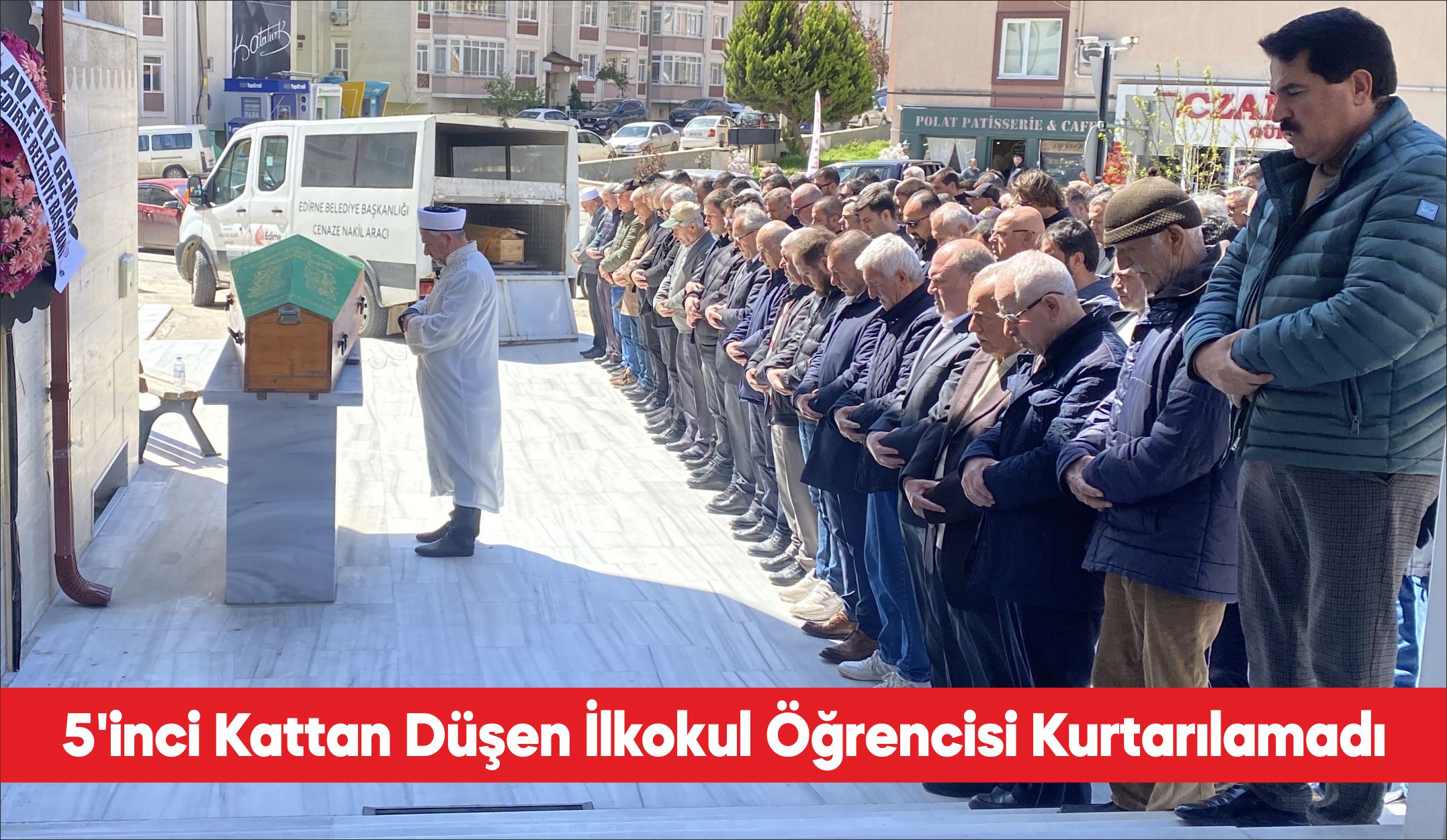 Edirne’de 5’inci kattaki dairenin balkonundan düşen 11 yaşındaki çocuk hayatını