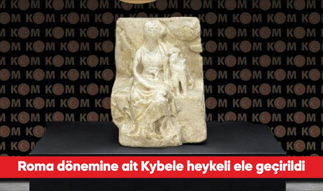 Edirne’de yurt dışına götürülmeye çalışılan Roma dönemine ait Tanrıça Kybele