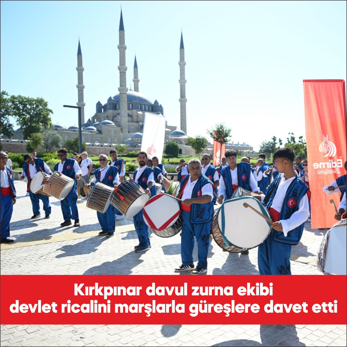 Edirne Valisi Yunus Sezer, 665. Tarihi Kırkpınar Yağlı Güreşleri’nin coşkuyla