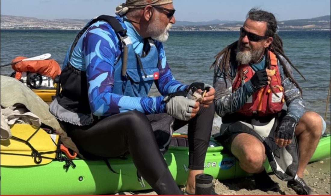Gençlere deniz sporlarını sevdirme hedefiyle 13 Haziran’da İstanbul’dan kanoyla yola