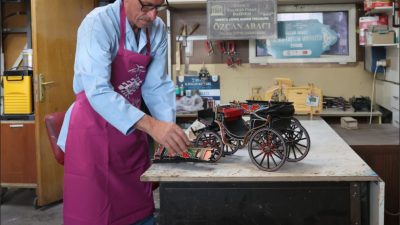 Edirne’de Kültür ve Turizm Bakanlığı Geleneksel El Sanatları Sanatçısı Özcan
