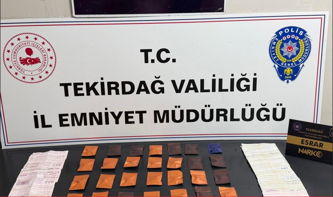 Tekirdağ’da düzenlenen uyuşturucu operasyonlarında gözaltına alınan 24 zanlıdan 19’u tutuklandı.