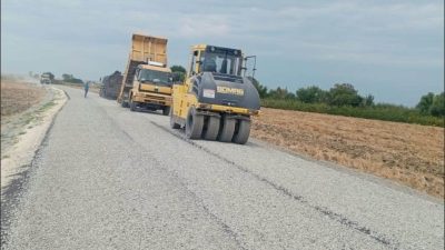 Edirne İl Özel İdaresi, 4 kilometrelik yolu sathi kaplamayla yeniledi.