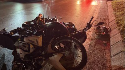 Edirne’de iki motosikletin çarpışması sonucu 3 kişi yaralandı. E.Y’nin kullandığı