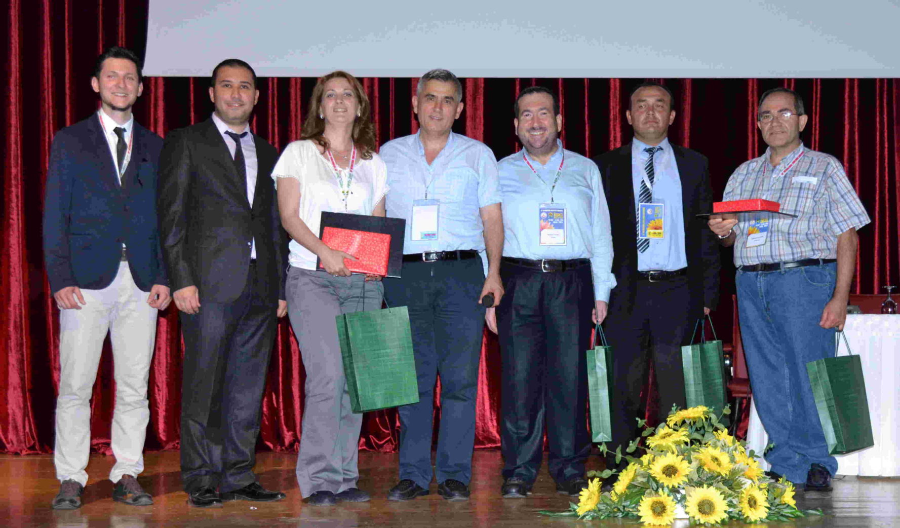 Trakya Üniversitesi’nde gerçekleştirilen 19. Uluslararası Ayçiçeği Konferansı kapsamında düzenlenen Uluslararası