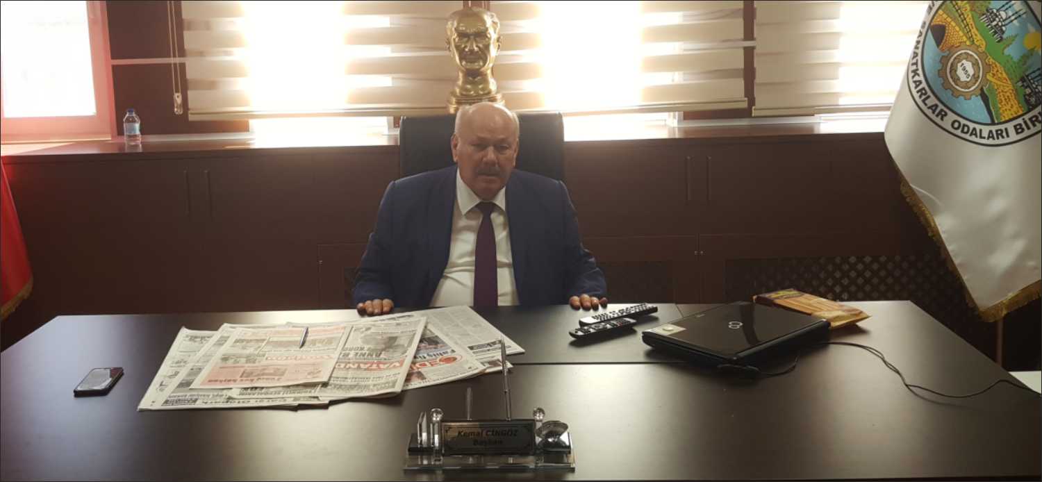 Edirne Esnaf ve Sanatkarları Odaları Birliği (EDESOB) Başkanı Kemal Cingöz,